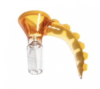 Accessories - Honey Gold & Yellow Tentacle Cone Pull Out Red Eye Glass