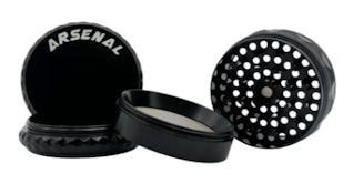 Smooth Ridged Diamond Hex 52mm 4-Pc Grinder