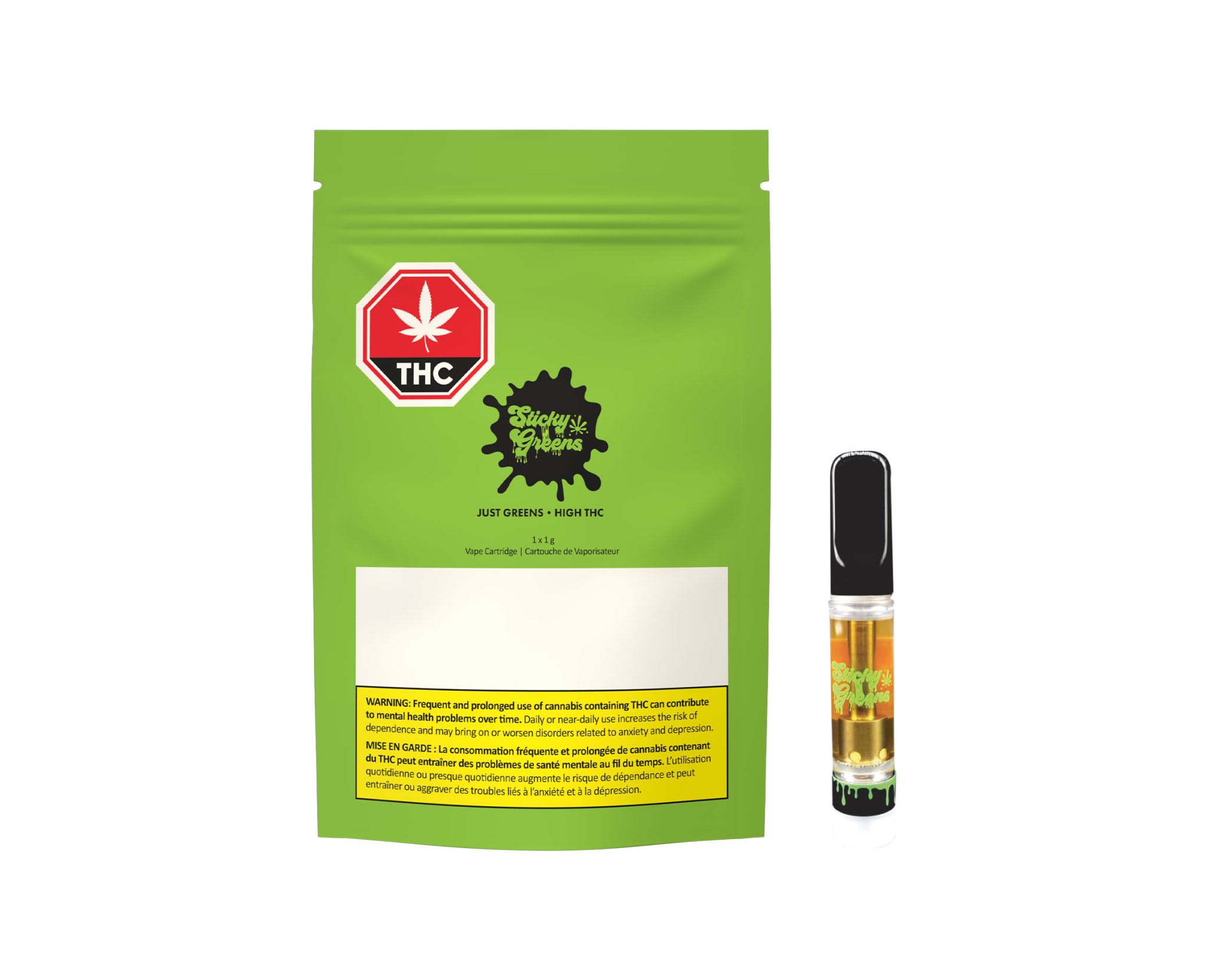 Sticky Greens Just Greens Liquid Diamonds 1g