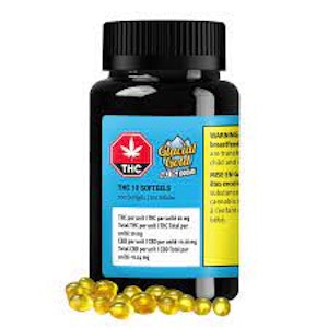 Glacial Gold - THC Soft Gels 50 x 10ml