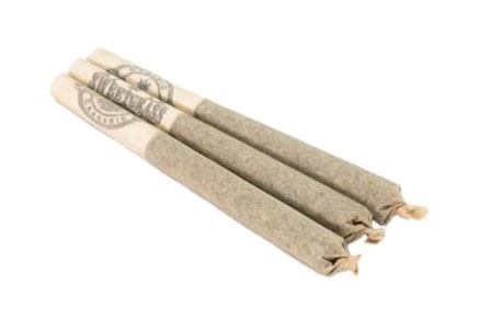 Sweetgrass Organic Cannabis - SWEETGRASS - 3PK CRUSHED VELVET PRS