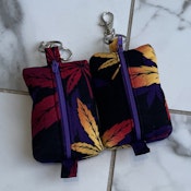 Keychain Zipper Pouch - Purple