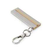 Papers Dispenser Keychain - Silver