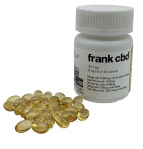 frank cbd - Frank CBD - CBD Caps 50 (30pc)