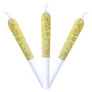 Promiscuous Peach NSFW Diamond Coated Infused Pre-Roll 3x0.5g Resin