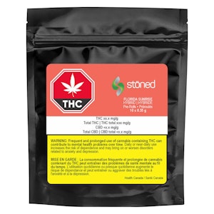 Stoned - Florida Sunrise Js - Pre-Roll 10x0.35g