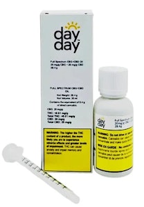 DayDay - Full Spectrum 1:1 Oil 30mL (20mg/mL CBG:CBD)
