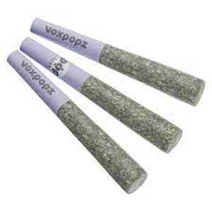 Vox Popz - Vox Popz Blueberry Kush 3 x 0.5g Crushable Pre-Rolls