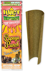 hbi - Hemp Wraps Papaya Punch 2/pack
