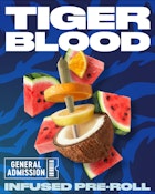 Tiger Blood 1 x 1g Distillate Infused Pre-Roll