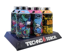 Techno Small Spray Can Torch Lighters - Rapid Fever