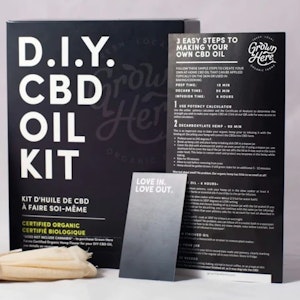 Grown Here Farms - CBD OIL KIT - DIY