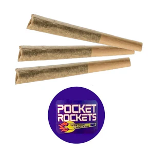 WESTERN CANNABIS - BLUE DIAMOND FORT 3X.5G