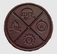 HAZY MINT THC ORGANIC DARK CHOCOLATE | 10mg