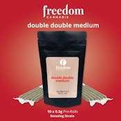 Double Double Medium 10 x 0.5g Straight Style Pre-Rolls