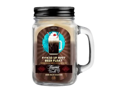 Beamer Candles - F**ked Up Rootbeer Float Beamer Smoke Killer Candle | 12oz