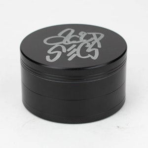 Acid Secs - Acid Secs 75mm 4 parts metal herb grinder Black