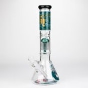 Infynitit Untamed 14" 7mm Classic Beaker Bong- Koi Fish