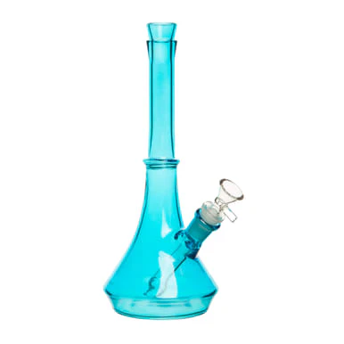 SMOKE ARSENAL - 11" Coloured Step Bottom Beaker Asst'd Colours Main Image