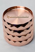 Infyniti 4 parts metal herb grinder - Rose Gold