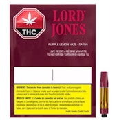 Live Resin Purple Lemon Haze Vape 1G