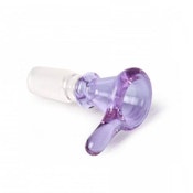 14MM THUMPER CONE BOWL - PURPLE