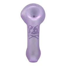RED EYE TEK GLASS - PIRATE KITTY HAND PIPE - PURPLE Main Image