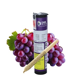Dab Bods - Grape Ape 1 x 1g Resin Infused Pre-Roll
