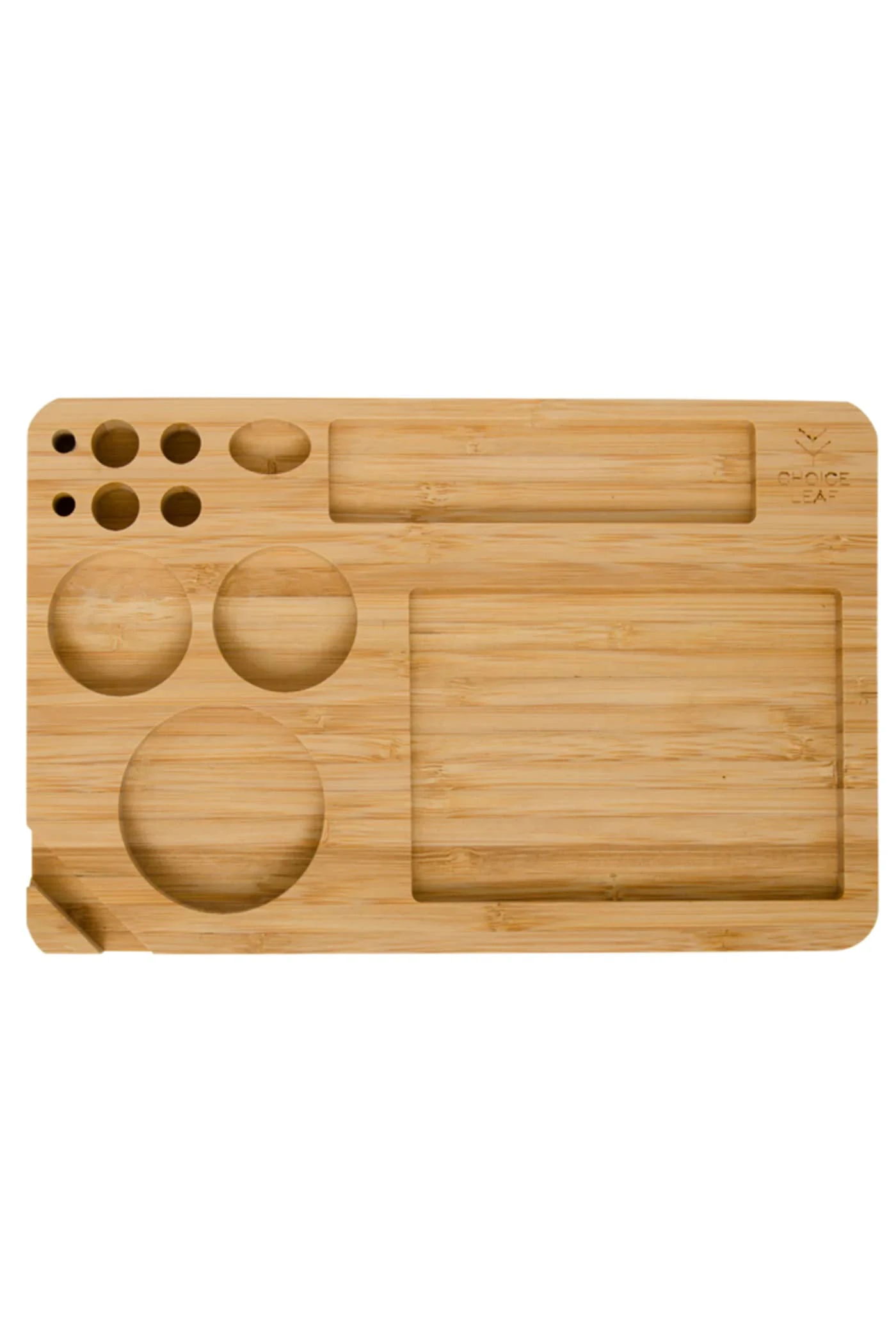 Turning Point Brands Canada - Wood Rolling Tray / Choice Leaf Main Image