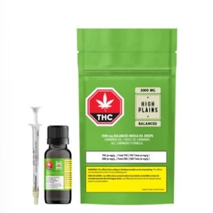 High Plains - 35ML - 2000MG BALANCED OIL DROPS