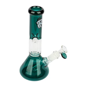 iRie - 10" BEAKER W/ DOME PERC - SMOKE