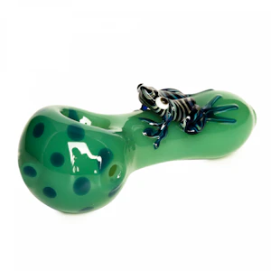 Red Eye Glass  - 4" FROGGER HAND PIPE