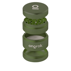 ONGROK - ONGROK 4-PIECE EZ GRINDER - GREEN