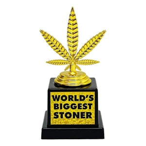 Bake Shoppe Basics - 4.7" World's Biggest Stoner Trophy