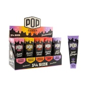 POP Cones Pre-Rolled Unbleached 1 1/4 6pack - Wild Grape