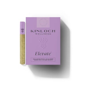 Kinloch Wellness - ELEVATE WILD BLUEBERRY CBD TERPENE INFUSED PRE-ROLLS | Kinloch Wellness - 3 x 0.5 | Ease