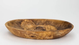 Olive Wood Oval Rolling Tray