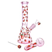 Strawberry Cough Bong & Poker