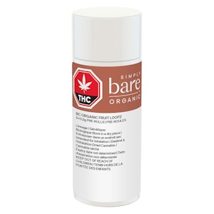 Simply Bare - Simply Bare BC Organic Fruit Loopz Pre-Roll 5x0.3g