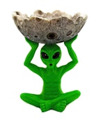 Alien Holding Moon Resin Ashtray