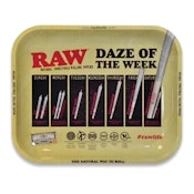 Daze of the Week Large Raw Rolling Tray30