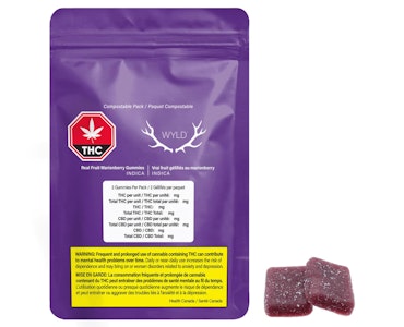 Wyld - REAL FRUIT MARIONBERRY GUMMIES - 8