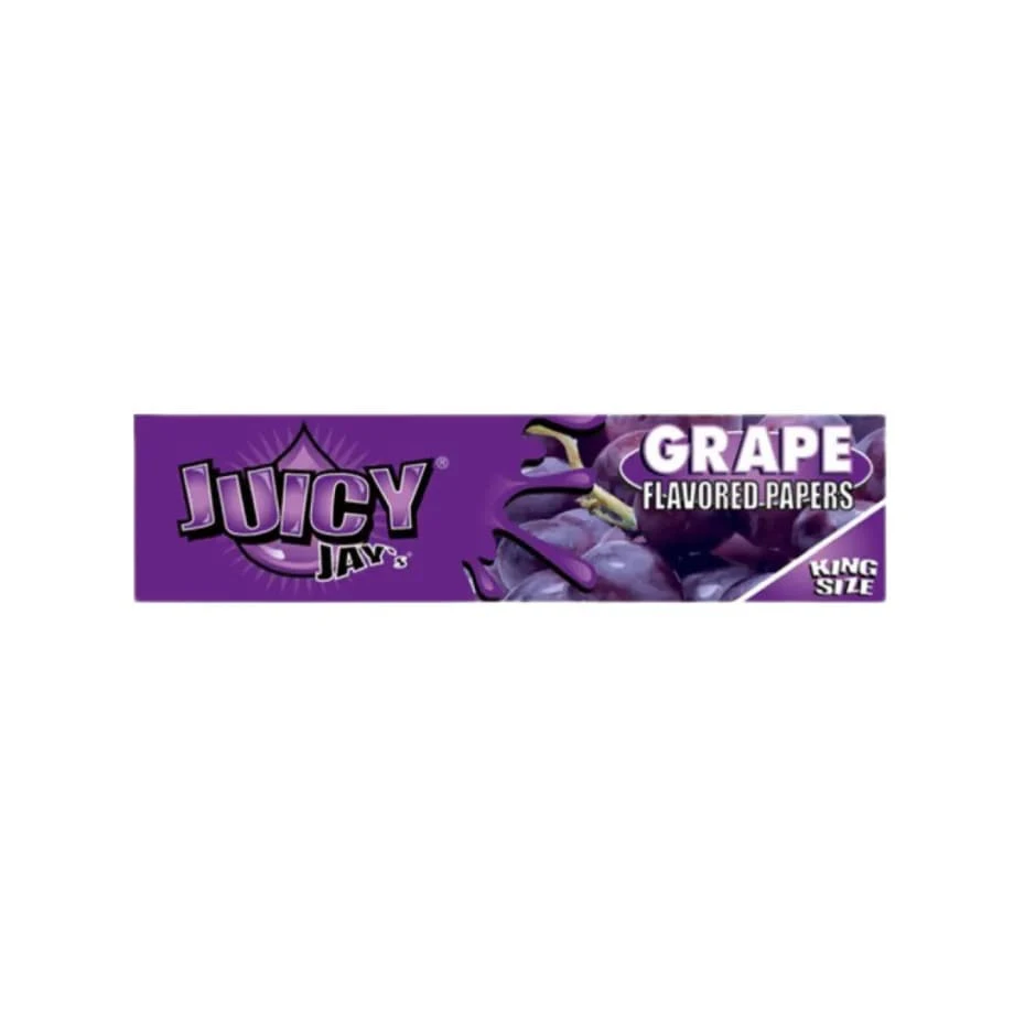 JUICY JAY'S - Juicy Jay's - King Size Rolling Papers - Grape Main Image