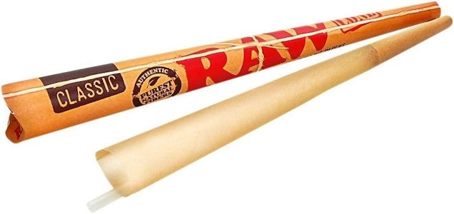 Raw - RAW Natural Unrefined Pre-Rolled Cone - Emperador