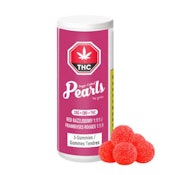 Pearls - Red Razzleberry (5pc)