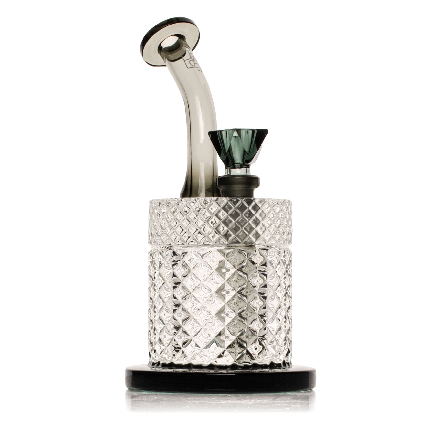 7.5" Twenties Collection Bubbler / Jane West - Smoke