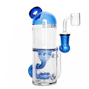 Red Eye Glass - Red Eye Glass - Alpha Concentrate Incycler - Sapphire Blue