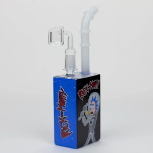 MBC - 7.5" Glow in the dark Juicy box Rigs  Blue