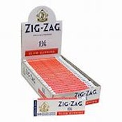 Zig Zag 1 1/4 Slow Burning White Rolling Papers