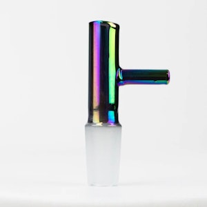 MBC - Electroplate Glass popper bowl Rainbow